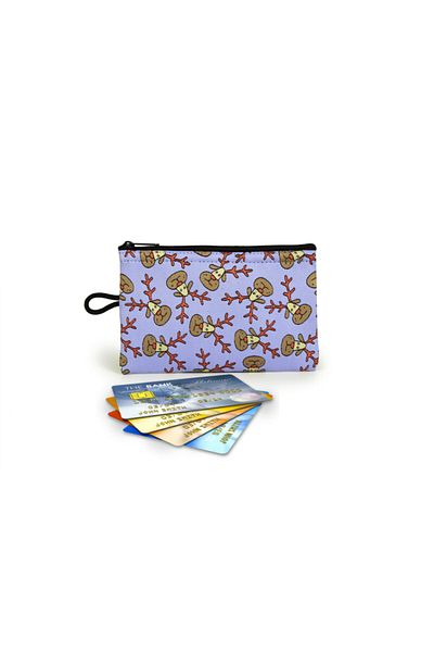 No Muffin For You 100% Woven Fabric Wallet - Money Wallet (9.5cm X 14.5cm)