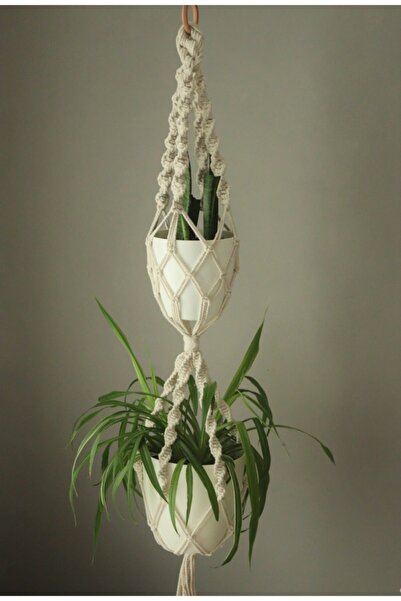 3M Makrome Saksılık Sarkıt