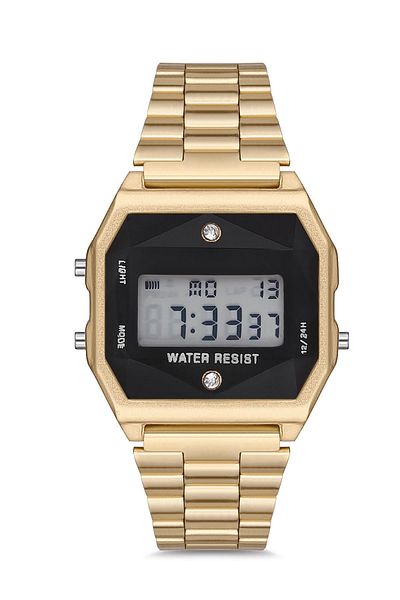 Spectrum Retro Digital Wristwatch with Stones D220650