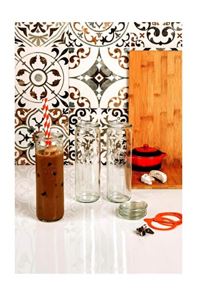 Weck 600 ml Silindir Kavanoz Set (3 Adet) 905