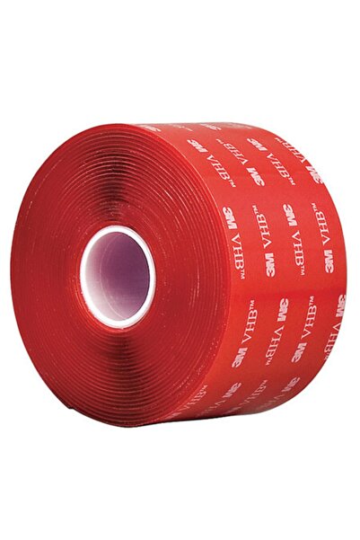 3M 4910f Vhb 50mm X 33 Metre Şeffaf Renk Çift Taraflı Bant, Montaj Bandı 1mm (silikon Bant)