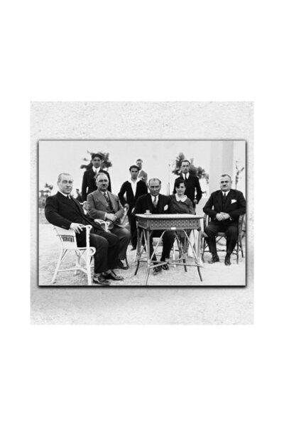 İyi Olsun Mustafa Kemal Atatürk Portre Kanvas Tablo 70 X 100 Cm