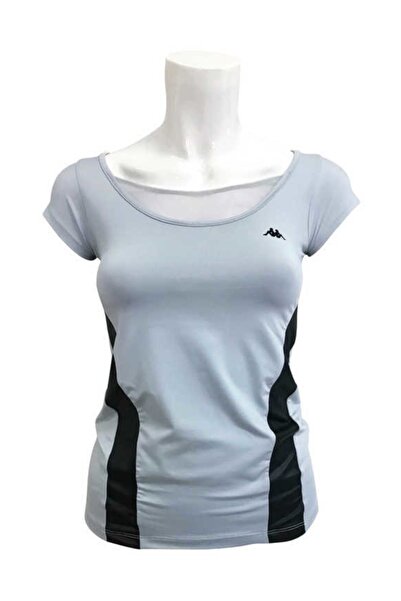 Kappa Kadın Gümüş T-Shirt