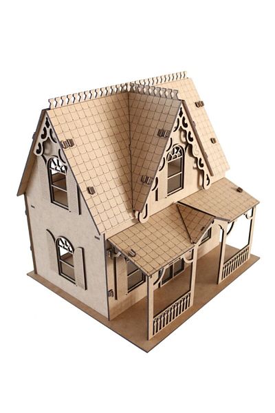 3D SERGİ Wooden Puzzle, 3d Wooden Puzzle Mother Shirley House Puzzle, 64 Pieces