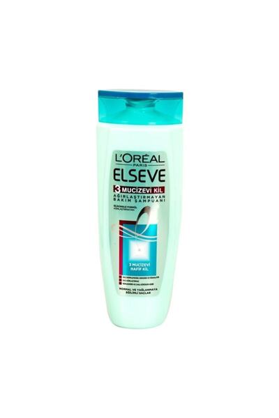 ELSEVE Loreal Paris 3 Mucizevi Kil Şampuan 520 ml