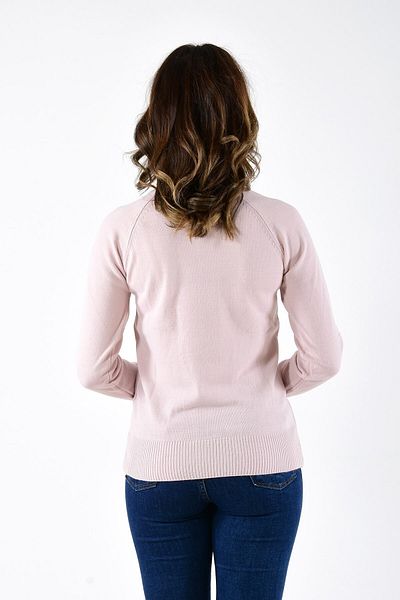 ModaPlaza Women's Powder Full Fisherman Knitwear Sweater 12955