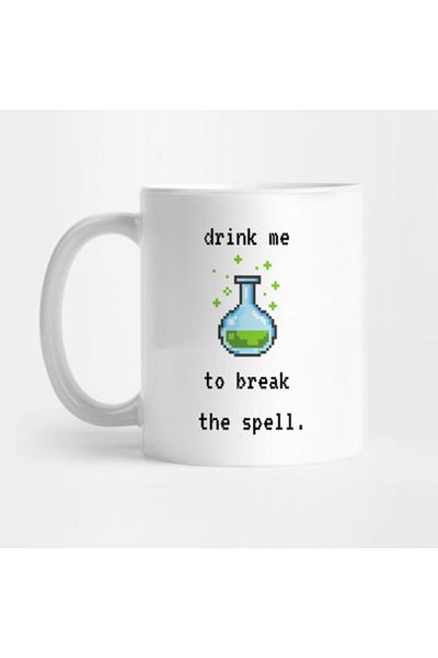 TatFast كوب Magic Potion Fantasy Spell Magical Happy Cute Love المضحك هدية عيد ميلاد سعيدة