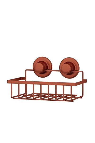 Teknotel Delme Vida Matkap Yok! Vakumlu, Yapışkanlı Tek Katlı Banyo Rafı Bakı...