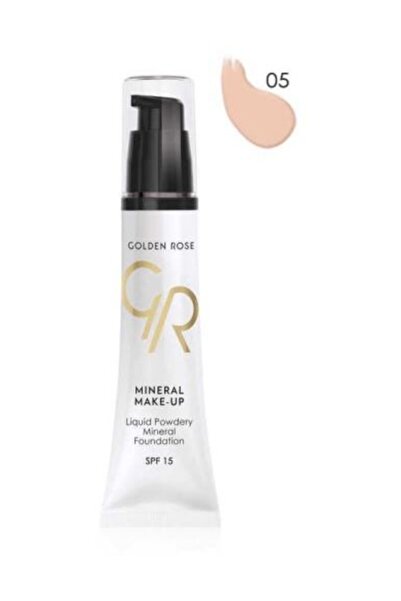 Golden Rose Mineral Make-up 05 Liquid Powdery Foundation 35ml