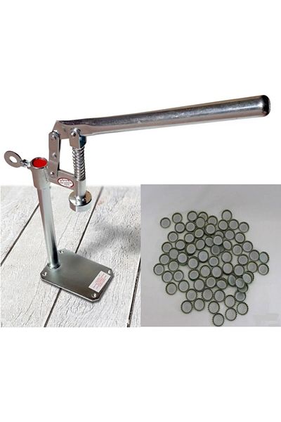 Jenisa Uğur Bottle Cap Capping Machine Press Single Piece Machine