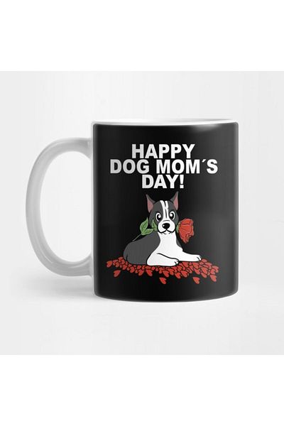 TatFast كوب Jack Russell Terrier Happy Dog Mom's Day، هدية، مهر، عرض