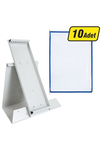 Masaüstü Evrak Şömizi - A4 Ebat - 10 Dosyalı Set