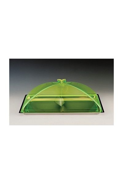 Zicco Small Enclosure Container with Phosphorescent Green Steel Tray