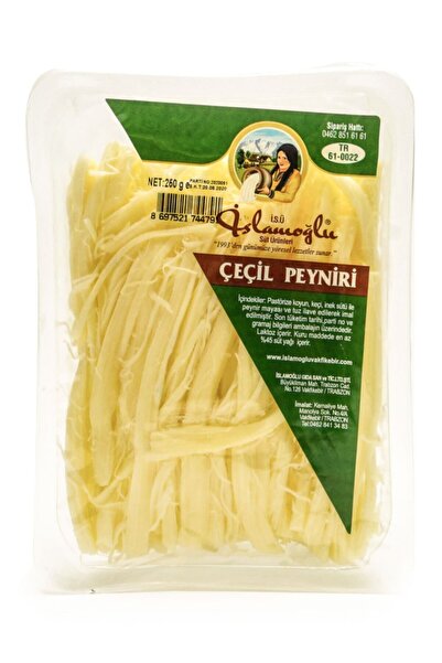İSLAMOĞLU GIDA Islamoğlu Çeçil Peyniri - 250 Gr