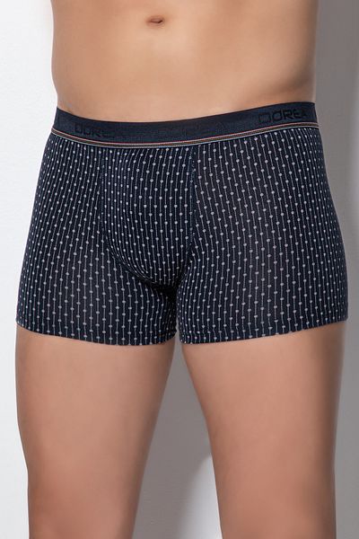 DOREA Ανδρικό μπόξερ με μοτίβο Navy Blue Drop 5 τεμαχίων