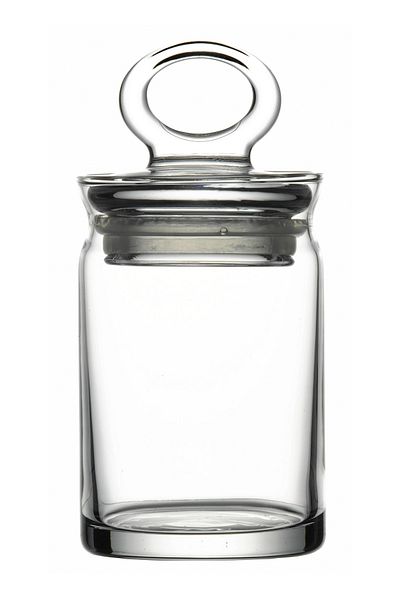 Paşabahçe Kitchen 8-Piece Spice Jar Set with Glass Lid - 240cc
