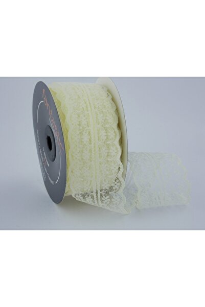 FANTASTIC KURDELE Dantela de culoare crem (45 mm latime)