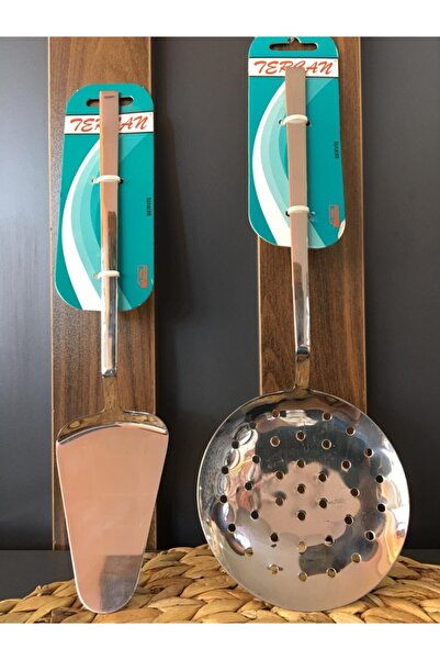 TERCAN Kevgir Kepçe Kaşık Spatula Takımı