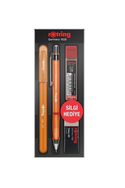 Rotring طقم فيس جل للمدرسة 0.7 ملم