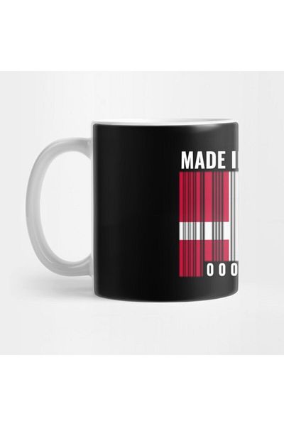 TatFast Palestine Heritage - Palestinian Roots Barcode Mug, Gift and Dowry Presentation