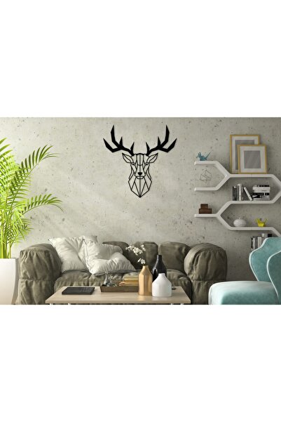 Metalium Concept Geyik Temalı Metal Tablo [1111-45x45]