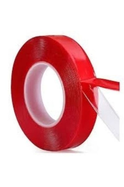 MOONSHOP Ταινία στερέωσης διπλής όψης 18mm με σιλικόνη - 2mt