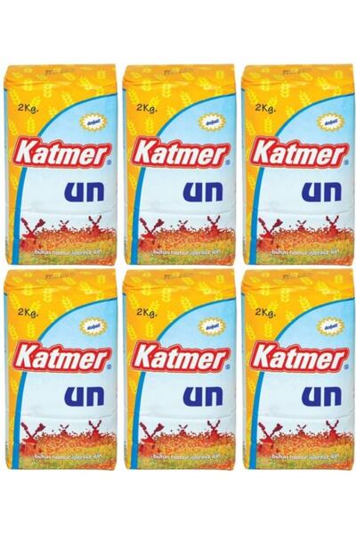 Katmer Buğday Unu 2 kg X 6 Adet