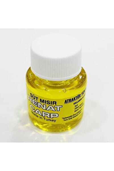RENAT CARP Süt Mısır Aromalı Kokulu Sazan Atraktör 50 Ml Yem Katkısı Renatcarp