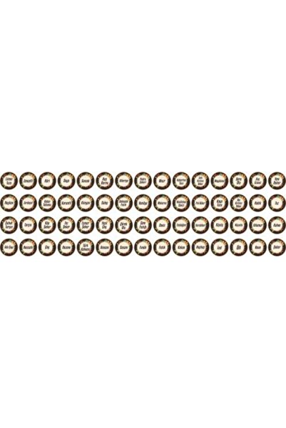 Avery Dennison Baharat Takımı Kavanoz Etiketleri 60'lı