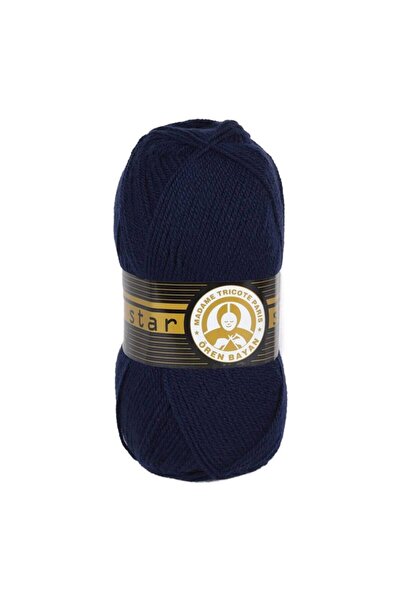 Generic Brand Ören Bayan Star Hand Knitting Yarn Navy Blue 019