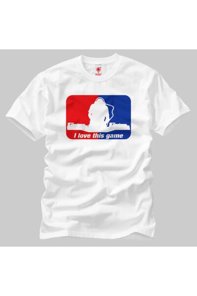 Crazy Чоловічий футболка - Dj I Love This Game