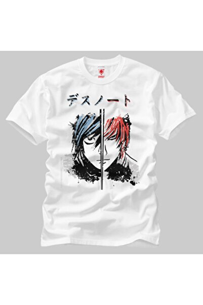 Crazy Death Note majica sa razdvojenim licem za muškarce