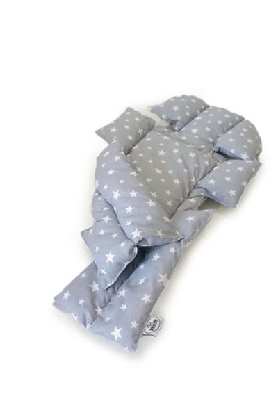 Atölye Eda Exclusive Gray Stroller Cushion