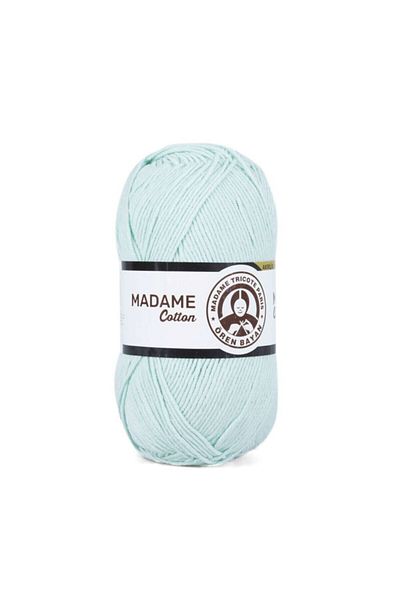 Ören Bayan Ipi Mint 017 - Knitted Madame Cotton Hand Knitted