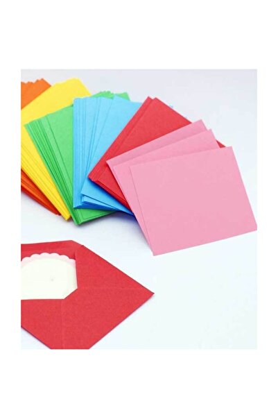 YYB Colorful Envelope 13x18 Cm100 Pieces