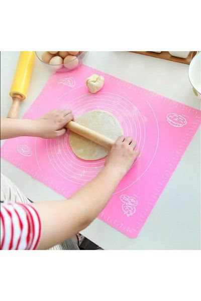 Ün-Ev Silicone Dough Rolling Mat Medium Size 40x50 Cm