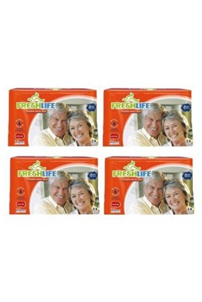 Freshlife Belbantlı Hasta Bezi Islaklık Göstergeli 4lü Avantaj Paketi Large 1...
