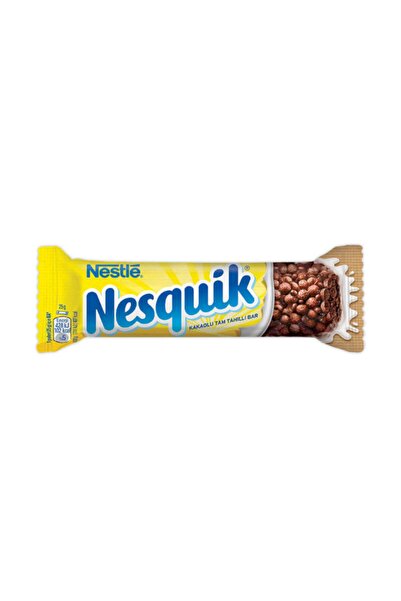 Nestle Nesquik Kakaolu Tam Tahıllı Bar 25 Gr X 6 Adet