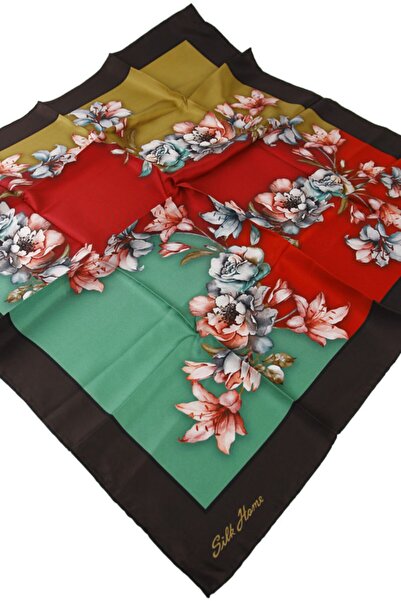Silk Home Kadın Kırmızı Eşarp