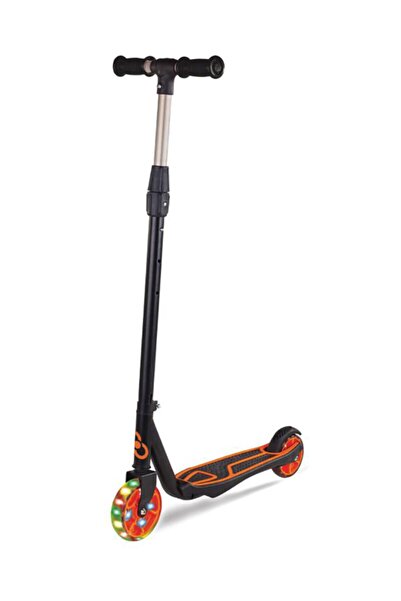 Furkan Toys 2 2 Tekerlekli Mavi Led Işıklı Scooter +5 Yaş Turuncu 5 - 6 Yaş