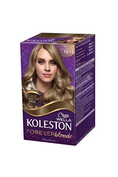 Wella Koleston Kıt Saç Boyası 12/11 Yoğun Küllü Sarı