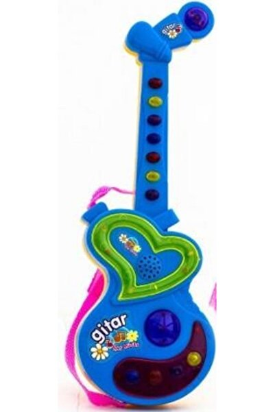 Esstic Müzikli Sesli Oyuncak Gitar