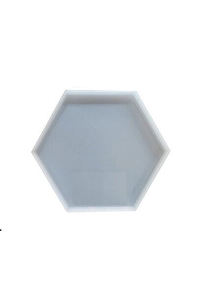 TT Tahtakale Toptancıları Epoksi Silikon Kalıp Altıgen Düz 14 Cm