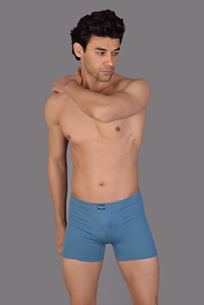 SOLFEJ BOXER بوكسر رجالي - حذاء سولفيجو، لون بترولي مع قطن مطاطي وليكرا