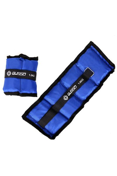 BUSSO Greutate pentru picioare Blue Bs20 - 0,5 Kg*2 bucăți 1-5 Kg