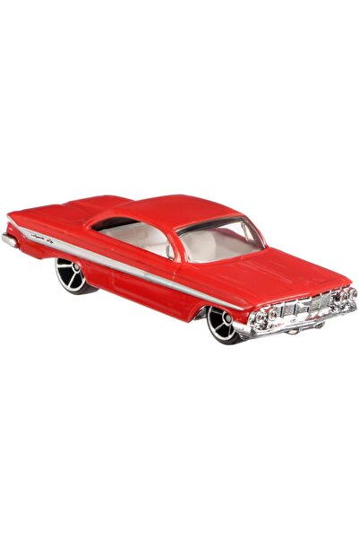 HOT WHEELS Film Arabaları Özel Seri 61 Chevrolet Impala FYY57-GDG83