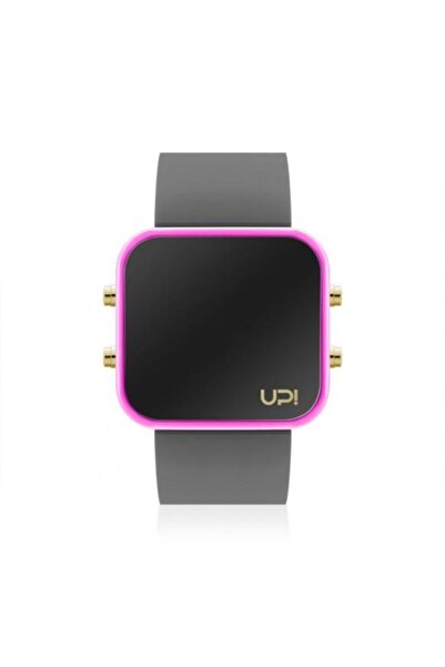 Up! Watch Unisex Siyah Pembe Kol Saati 8682016711068