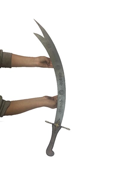 günbeyi Sedef Işlemeli El Yapımı Dekoratif Zülfikar Kılıcı