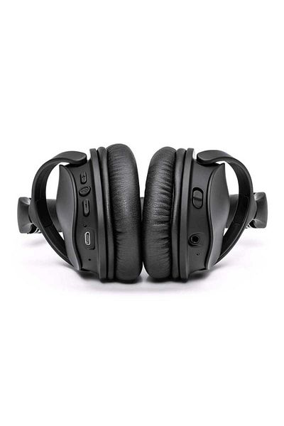 Volkano Aktif Gürültü Önleyici Bluetooth Kulaklık إلغاء الضوضاء النشط Siyah