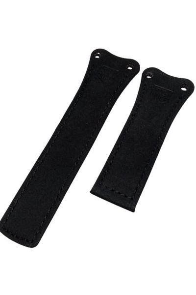 Tag Heuer Men's Black Suede West Mclaren Leather Band